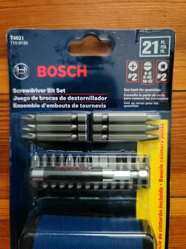 Set de 6 tournevis Bosch (6 tournevis High Perfo…