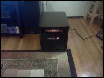 Duraflame Up to 1500-Watt Infrared Compact Personal Indoor Electric Space  Heater with Thermostat and Remote Included at Lowes.com