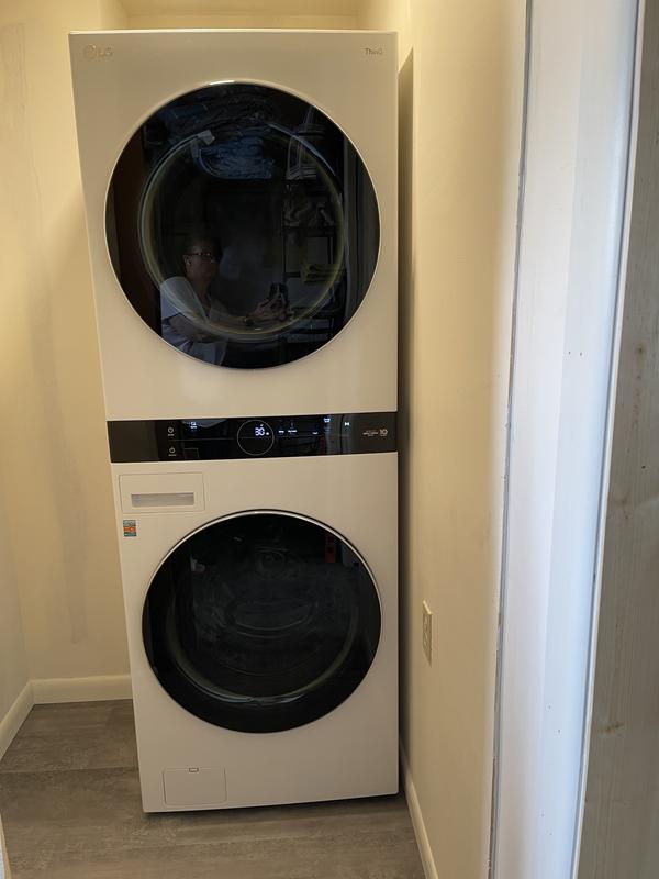 LG WashTower Electric in with Center Stacked STAR) (ENERGY and department the at ft Dryer Stacked ft 4.5-cu Centers Washer Laundry 7.4-cu Laundry