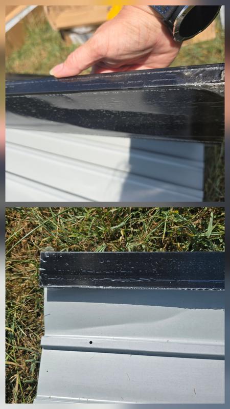 VEIKOUS 10-ft x 12-ft Galvanized steel Metal Storage Shed in