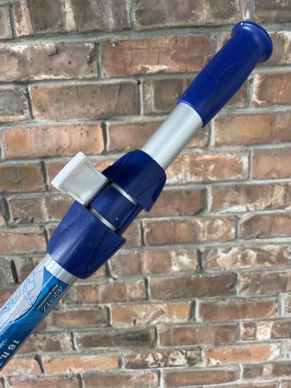 Deluxe 8 ft - 16 ft Telescopic Blue Vacuum Pole - ACC-TP90BU - Pioneer  Family Pools