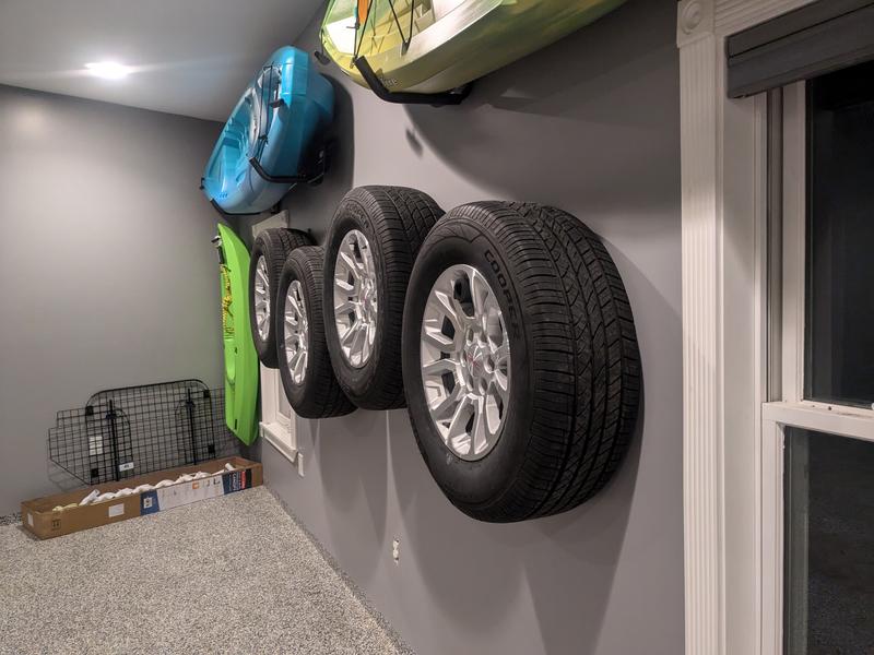 Project Source 11.14-in L x 1.06-in W x 7.95-in D Heavy Duty Black ...