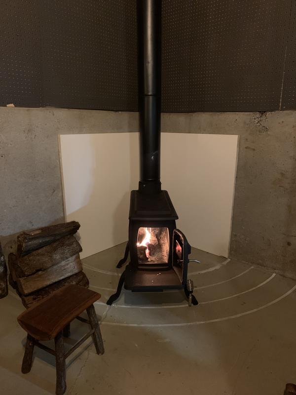 US Stove Company 900-sq ft Heating Area Firewood and Fire Logs Stove at  Lowes.com