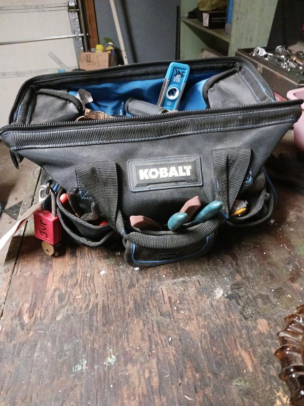 Kobalt Blue Black Polyester 18-in Zippered Cargo Bag GP-62999B at