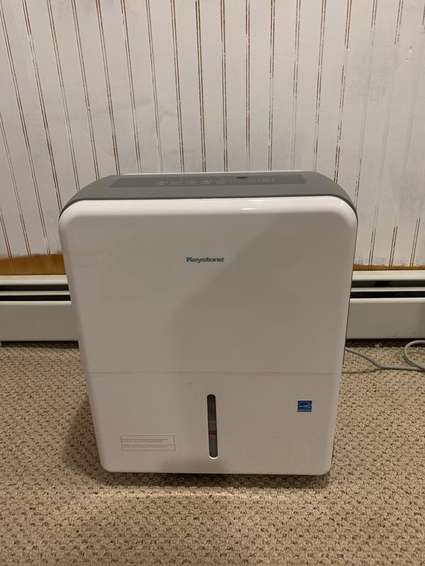 Keystone 50 Pints Console Dehumidifier for Rooms up to 4500 Cubic