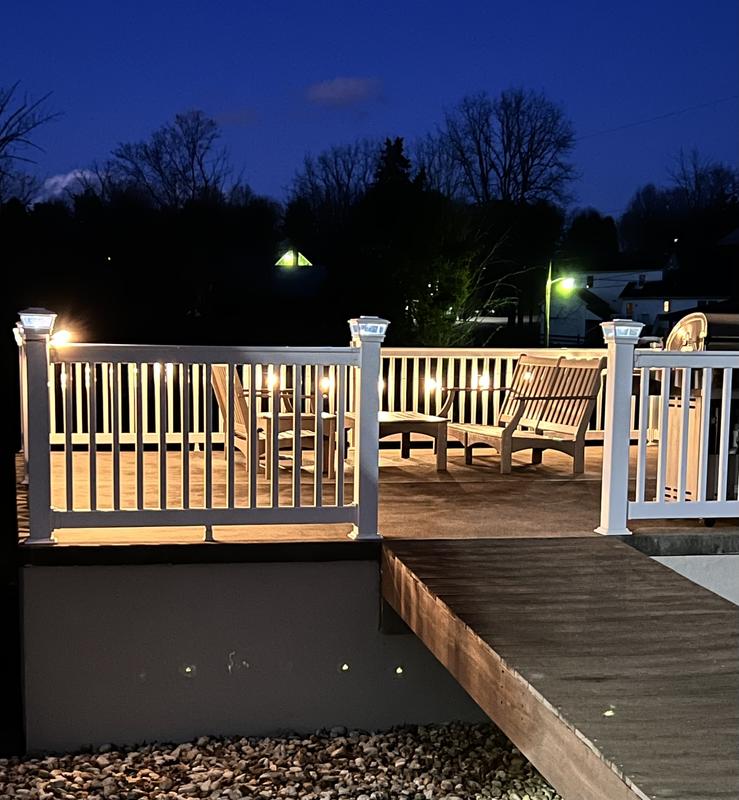 WYZM 50-ft Plug-in Black Indoor/Outdoor String Light with 25 White LED ...