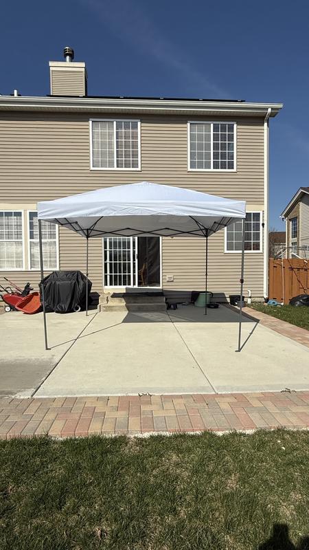 ABCCANOPY 10-ft x 10-ft Square Black Pop-up Canopy 10X10ZXS