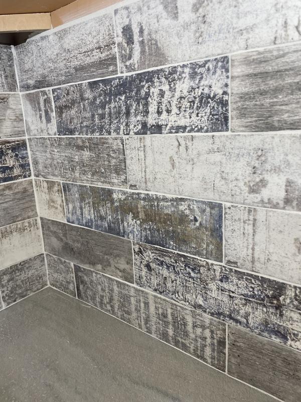 Laundry Room Wall Tile with Musselbound — Ashley French
