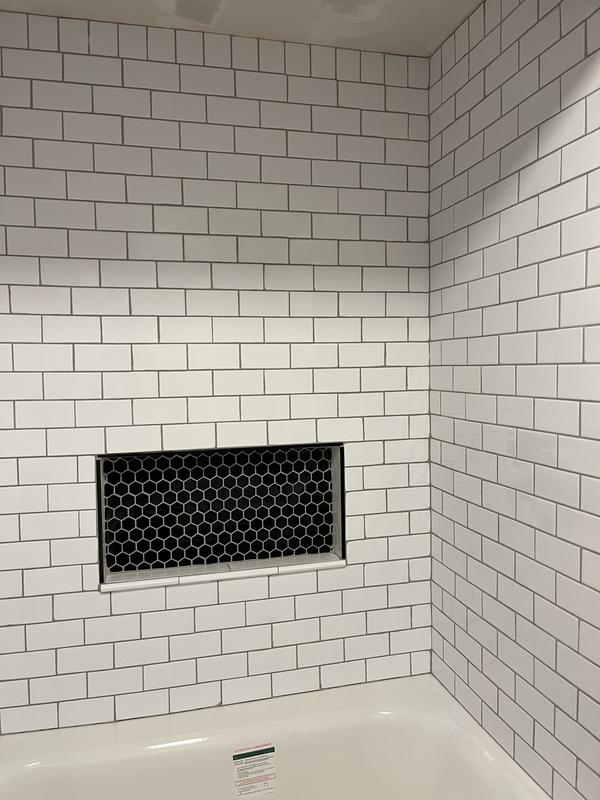Satori Hudson Brilliant White Contempo Glossy 1-in x 12-in Glossy Ceramic Wall Tile (0.06-sq. ft/ Piece)
