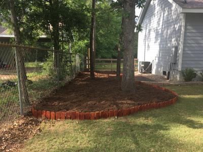 Cedar Lawn Edging 10 ft x 6 in RC41C