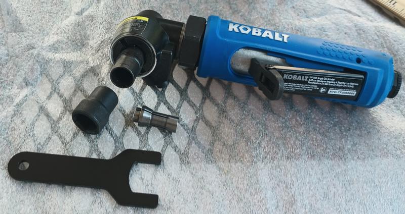 Kobalt 1/4-in Angle Die Grinder in the Air Grinders department at