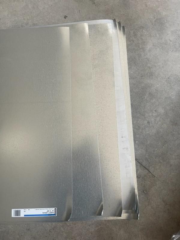 Hillman 24-in x 36-in Steel Solid Sheet Metal in the Sheet Metal