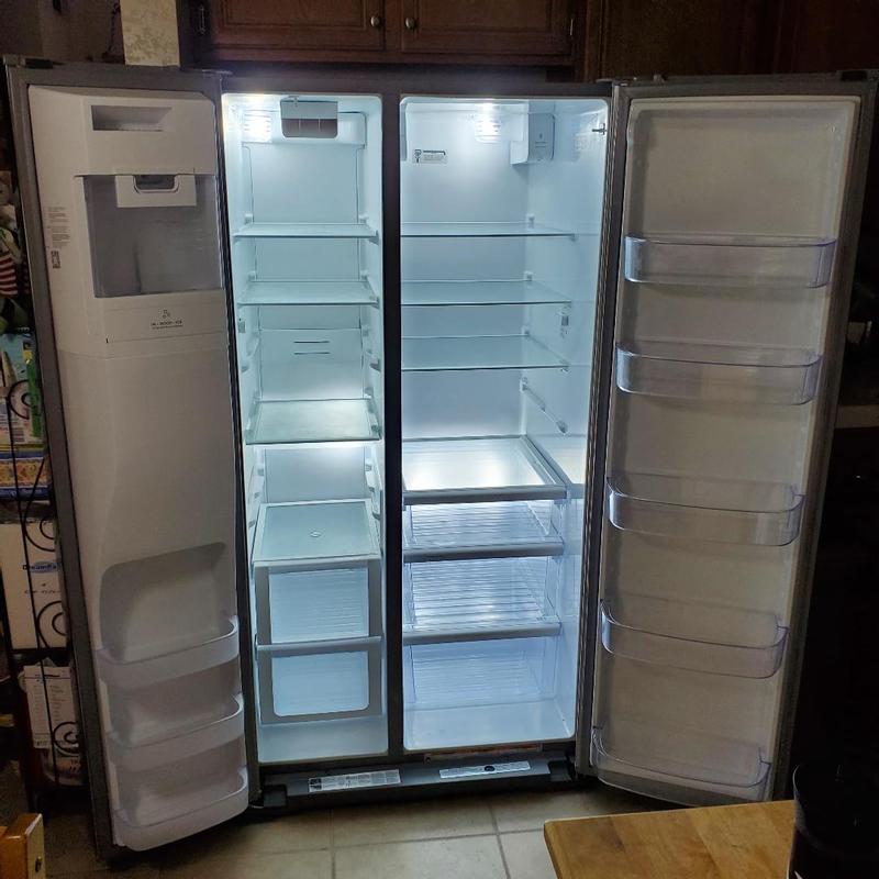 Whirlpool 28.4-cu ft Side-by-Side Refrigerator with Ice