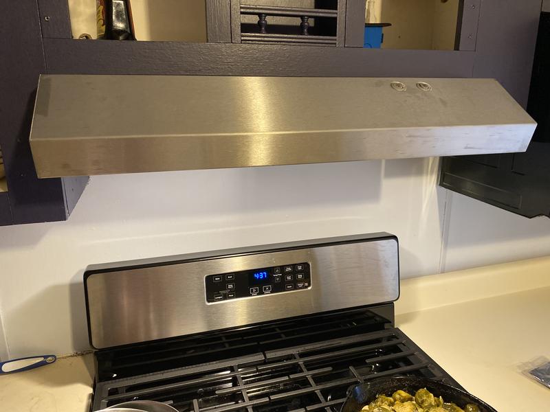WVU17UC0JW in White by Whirlpool in Schenectady, NY - 30 Range Hood with  Full-Width Grease Filters