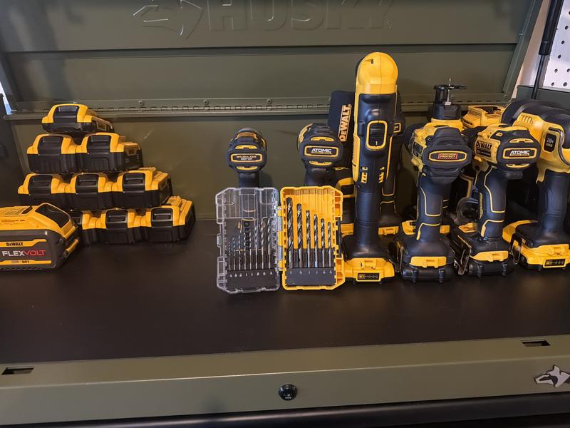 DEWALT BLACK + GOLD 14 -Piece Assorted Black and gold coated HSS