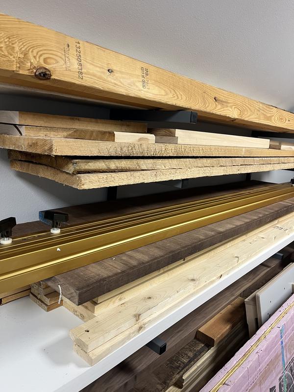 Organizador Madera Y Metal Con Montaje En Pared, 6 Niveles | Meses sin interés
