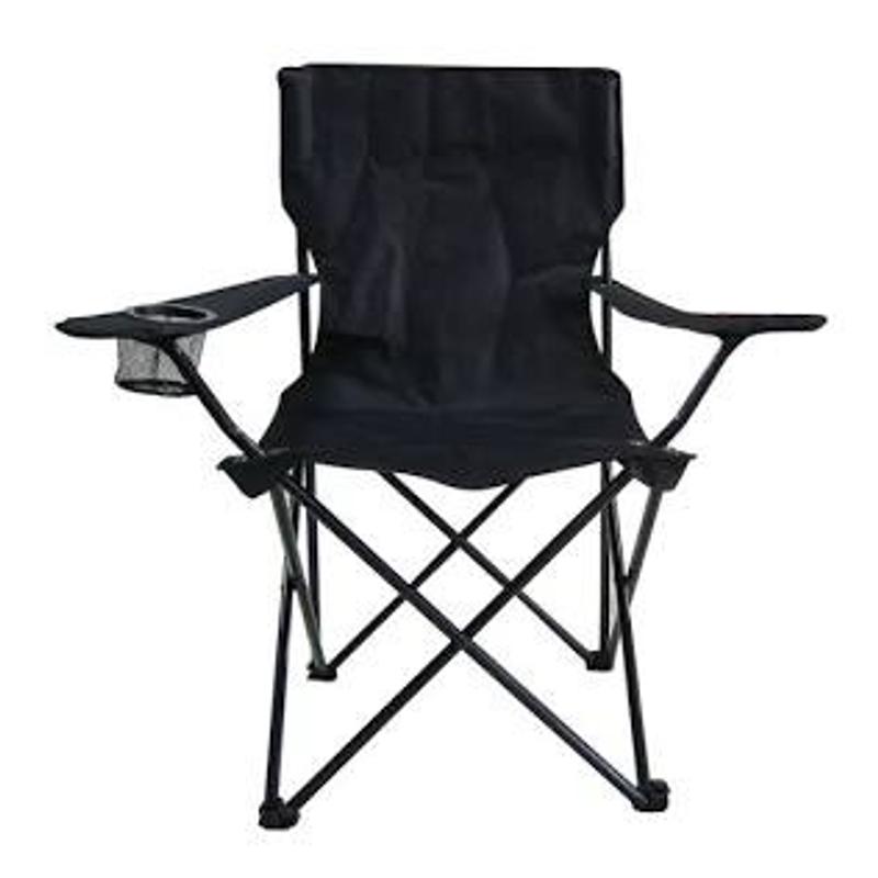 Style Selections Polyester Black Folding Camping (Carrying