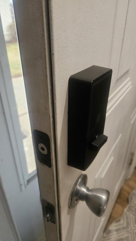 RELIABILT Rollins Satin Nickel Keypad Electronic Deadbolt Lock in the ...
