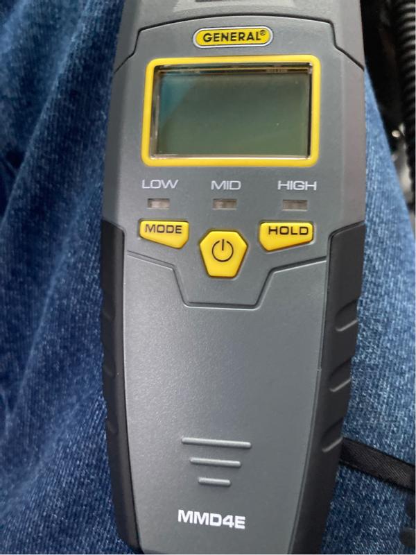 General Tools & Instruments Digital Moisture Meter 25000000 Amp in