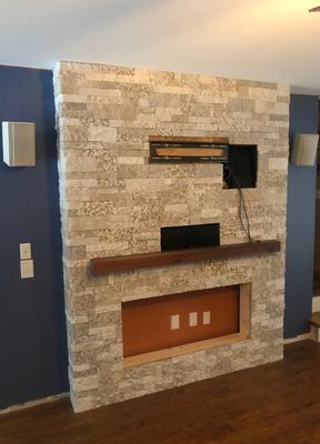 AirStone Spring Creek 8-sq ft Gray Faux Stone Veneer CLSCFIO at Lowes.com