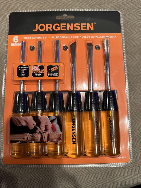 Jorgensen 6-Pack Woodworking Chisels Set in the Chisel Sets