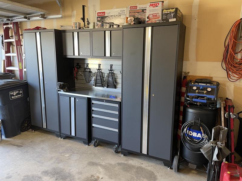 Newage Products 6 Cabinets Steel Garage