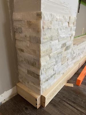 American Olean Rockland 6-Pack Soft Sand 5-in x 13-in Unglazed Natural Stone Marble Brick Wall Tile
