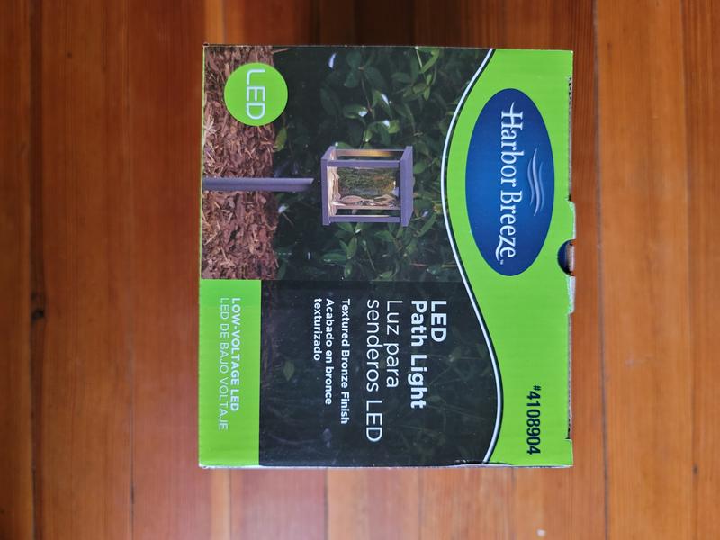 Harbor Breeze 150-Lumen 2.5-Watt Specialty Textured Bronze Low Voltage ...
