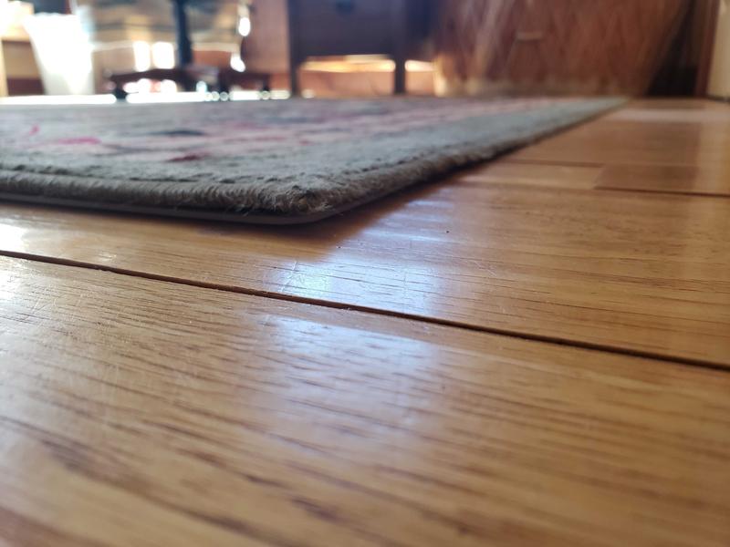 NeverCurl - Instantly Stops Rug Corner Curling. Safe For Wood Floors W  rubber 4 for sale online