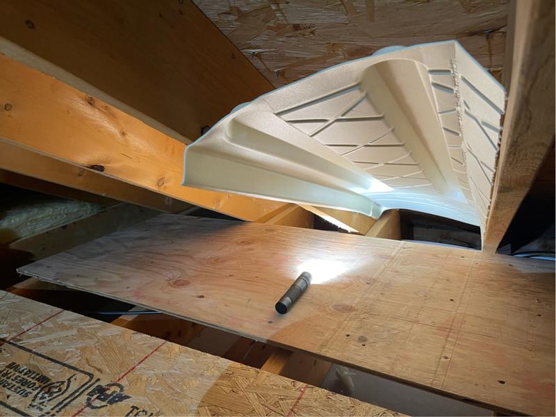 ADO Products 47-in Rafter vent in the Insulation Accessories & Supports ...