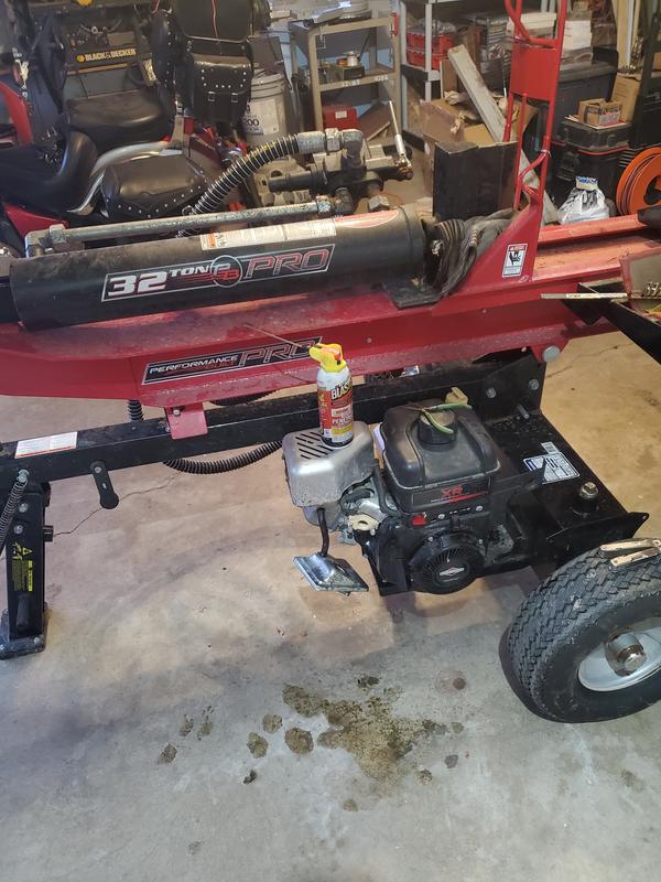 Performance Built 32 Ton 250 cc Horizontal and Vertical Gas Log Splitter with Briggs and Stratton Engine in the Hydraulic Gas Log Splitters department at Lowes