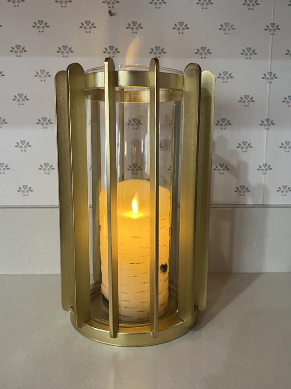 Origin 21 1 Candle Metal Lantern Candle Holder 410975 at Lowes.com