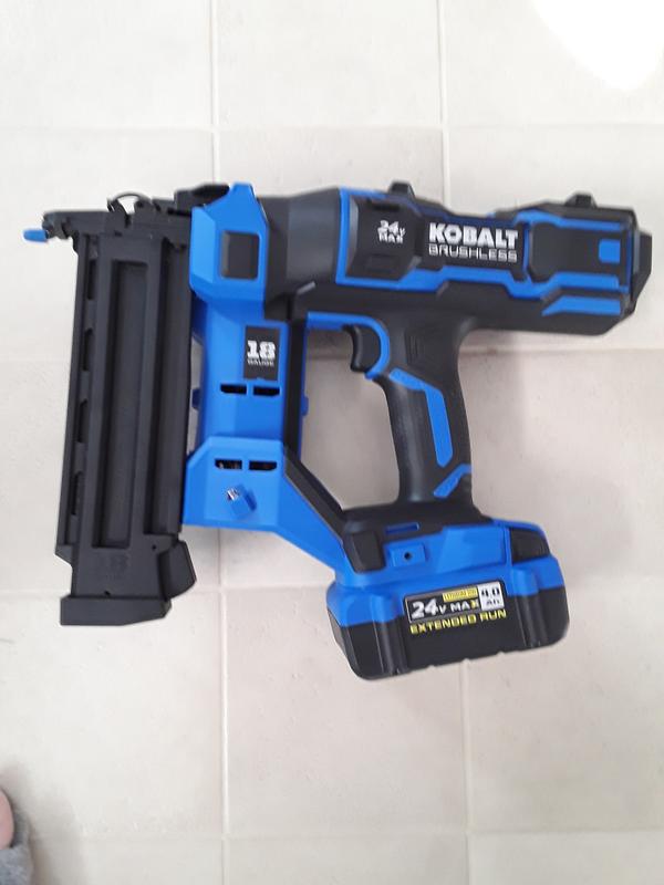 Kobalt brad deals nailer cordless