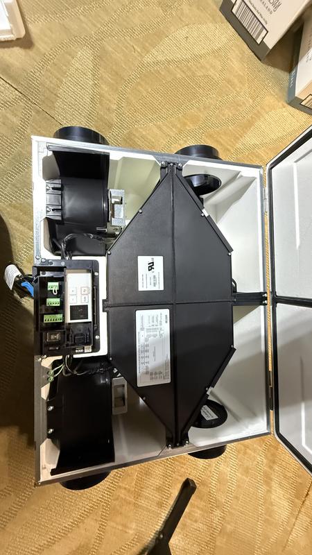Panasonic BalancedHome 1-Sone 120-CFM Silver Energy Recovery