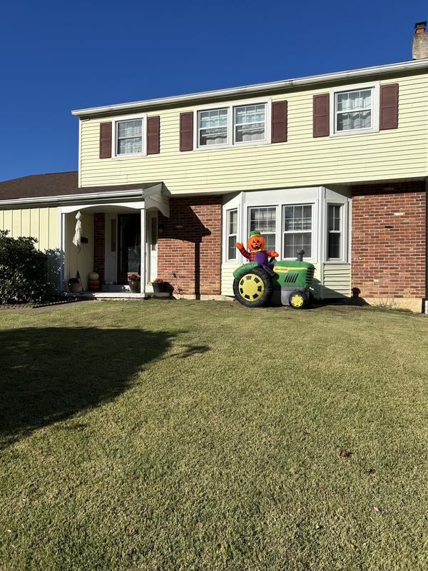 John Deere 5.5-ft John Deere Tractor Inflatable in the Outdoor ...