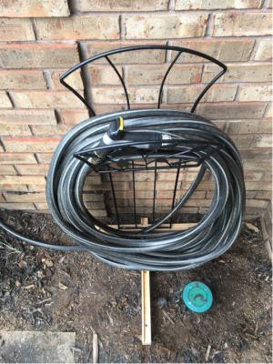 Patio Life Steel 150-ft Stand Hose Reel