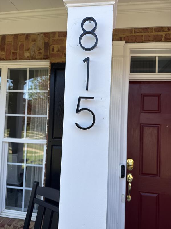 Origin 21 Axel Park 5-in Black Number 5 847605 at Lowes.com