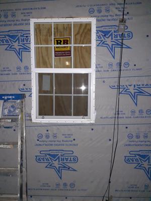 RELIABILT 105 Series 31-1/2-in x 51-1/2-in White Exterior White ...