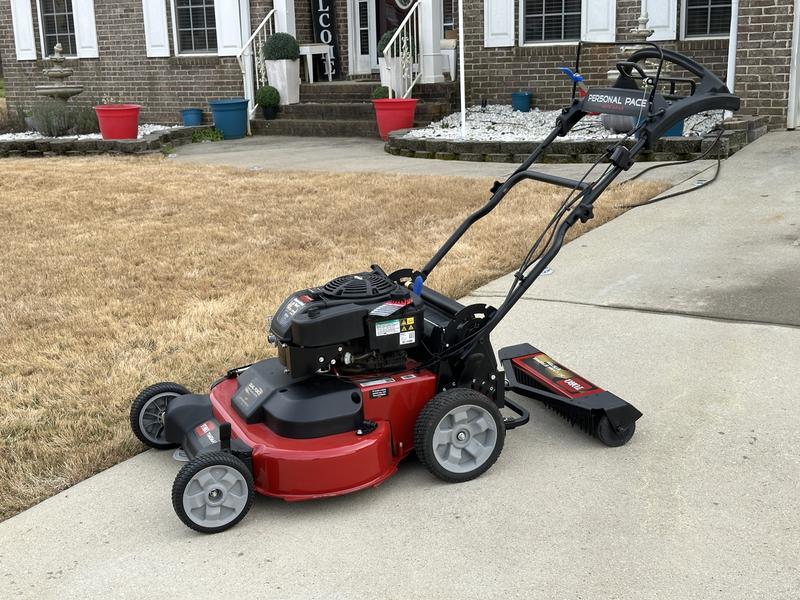 Toro TimeMaster 223-cc 30-in Gas Self-propelled Lawn Mower with Briggs and  Stratton Engine in the Gas Push Lawn Mowers department at