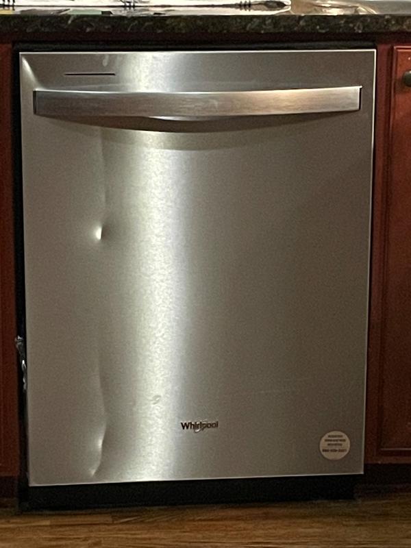 Whirlpool Top Control 24-in Built-In Dishwasher With Third Rack