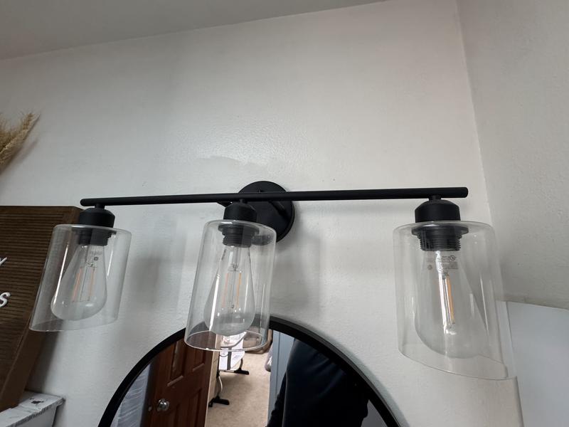 Aiwen 23.62-in 3-Light White Modern/Contemporary Vanity Light WL-H0093 ...