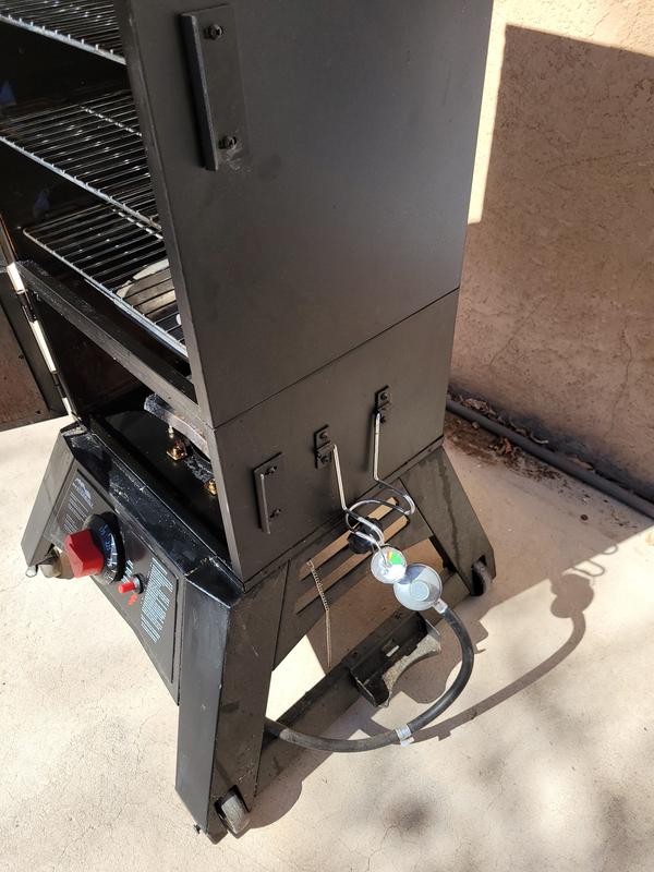 Masterbuilt's propane smoker with thermostat is made for cookouts at  $339.50 (2022 low)