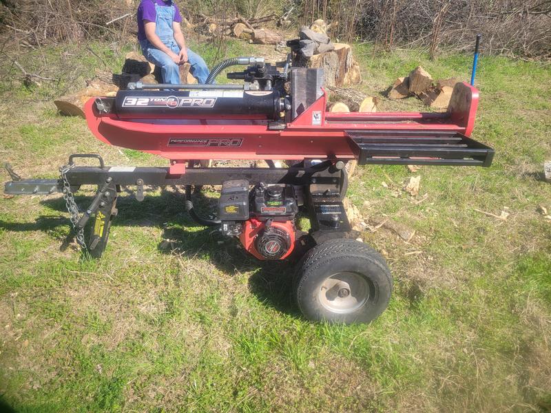 Performance Built 32 Ton 250 cc Horizontal and Vertical Gas Log Splitter with Briggs and Stratton Engine YTL 590 241 at Lowes