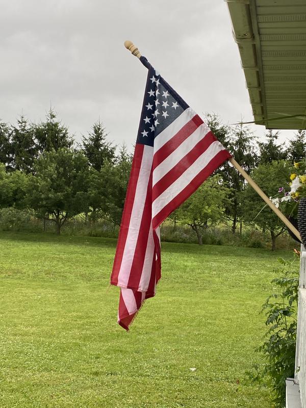 Valley Forge Flag 4.25-ft W x 5-ft H Patriotic Banner 99050-L at