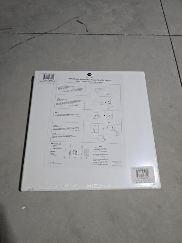 Morvat 14x14 Adjustable Spring Access Panel for Drywall and Ceiling in ...