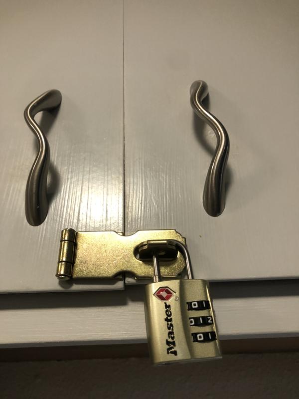 Master Lock 1.218-in Steel Combination Padlock TSA Accepted Master Lock 1.218-in Steel Combination Padlock TSA Accepted