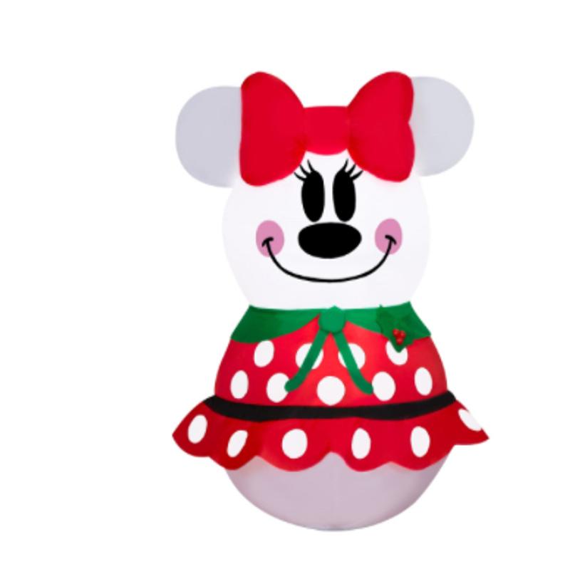 Disney 3.5-ft Lighted Minnie Mouse Christmas Inflatable at