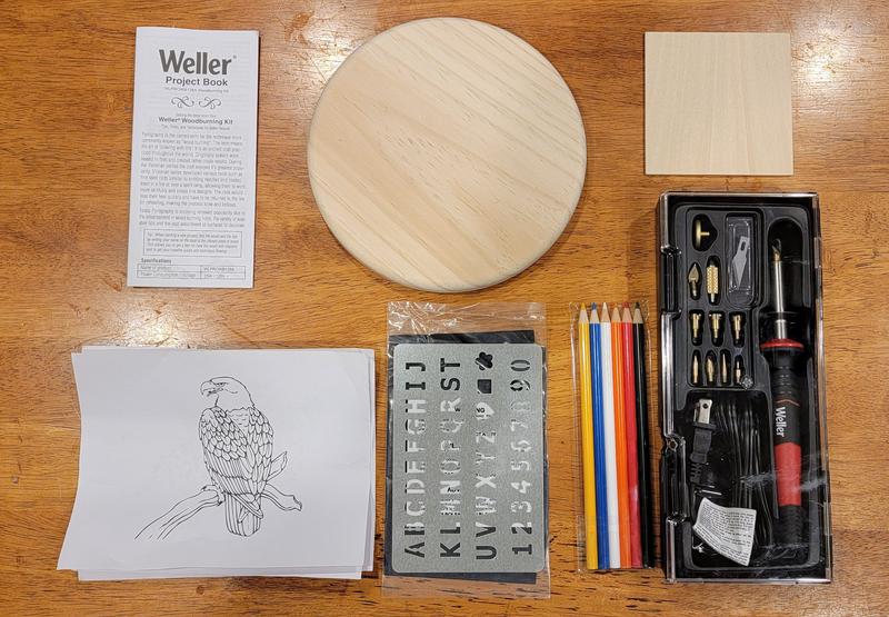 Weller Create Your Own Wood Burning Project Soldering Iron Kit, 28 Piece  WLPROFD1 - The Home Depot