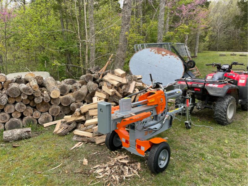 Yardmax 28 ton half deals beam log splitter