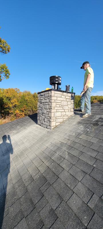 American Olean Cobblebrook 10.78 Square feet Gray Stone veneer at